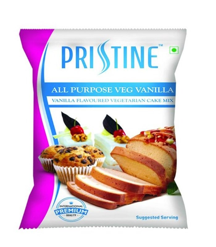 Pristine cake mix vanilla,