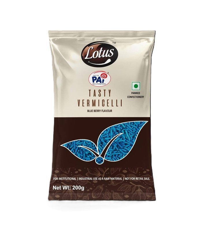 Tasty Vermicelli Blueberry Flavor, 200g