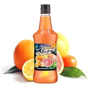 Mala's Citrus Punch Mocktail Syrup (750 ml)