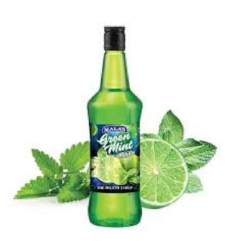 Mala's Green Mint Mocktail Syrup (750)