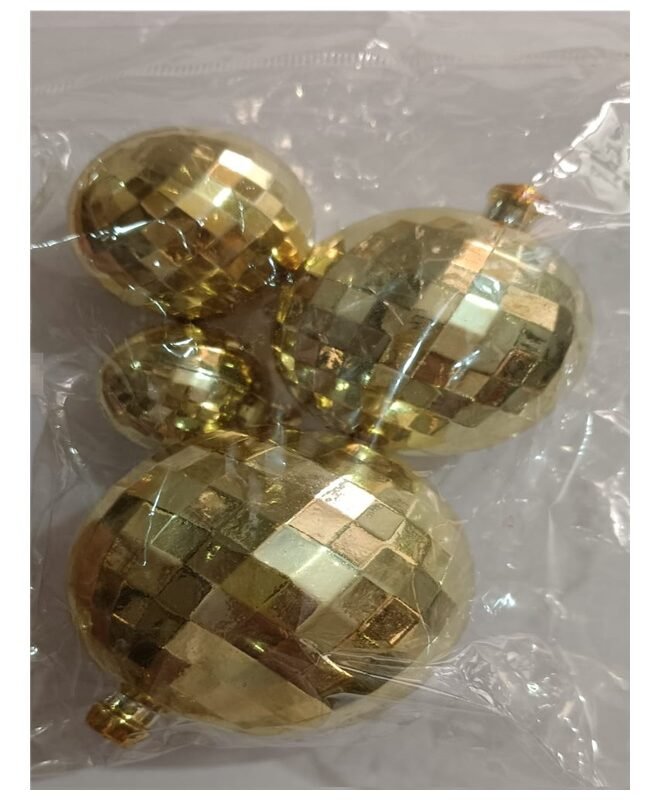 golden disco ball