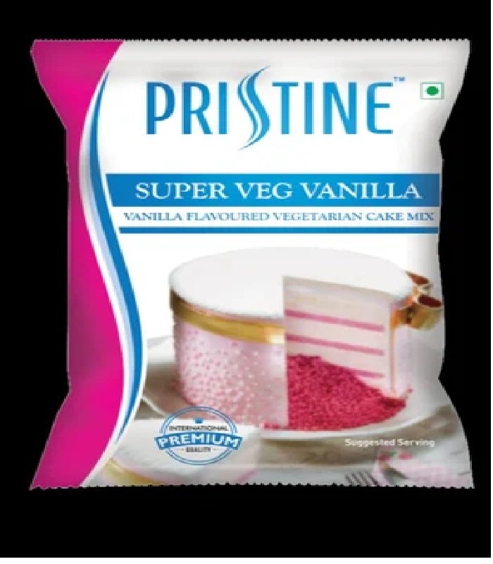 pristine super veg vanilla cake premix