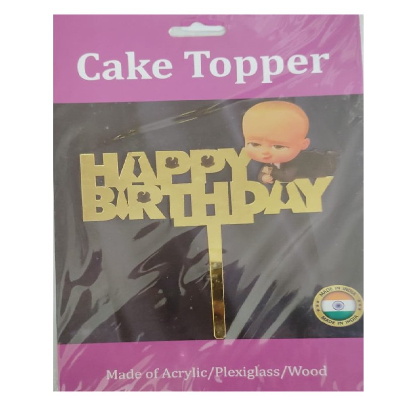 The Boss Baby Birthday Cake Topper