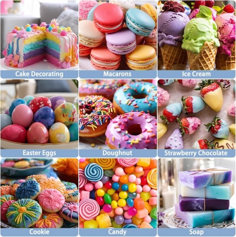 Edible Food Colors Set Of 10 - Image 4