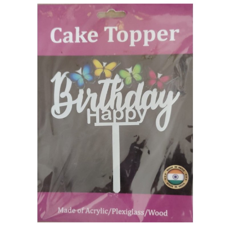 Happy Birthday Cake Topper