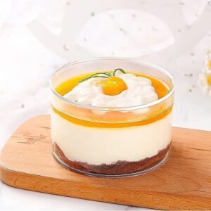 Acrylic Circle Shaped Box For Cake