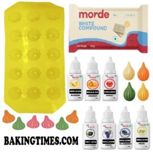 Emulsion Set With Silicone Modak Mould