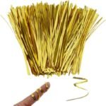 Metallic Gold Twist Ties